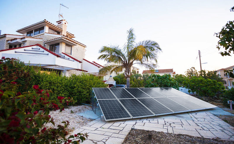 Do you have noticed the color of solar panels