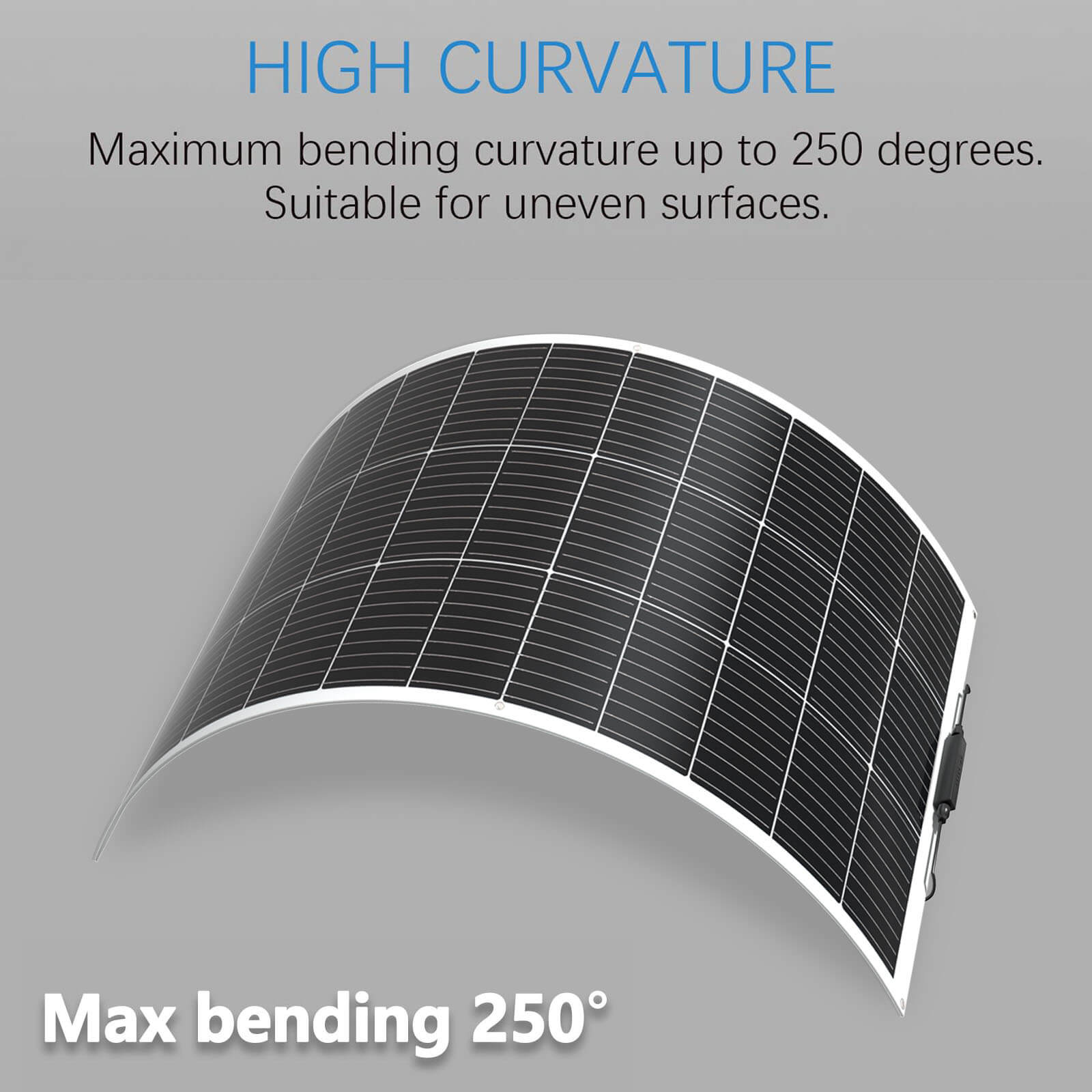 Xinpuguang 105W 12V Flexible Solar Panel