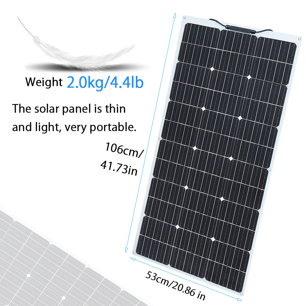 Xinpuguang 100W Flexible Solar Panel kit