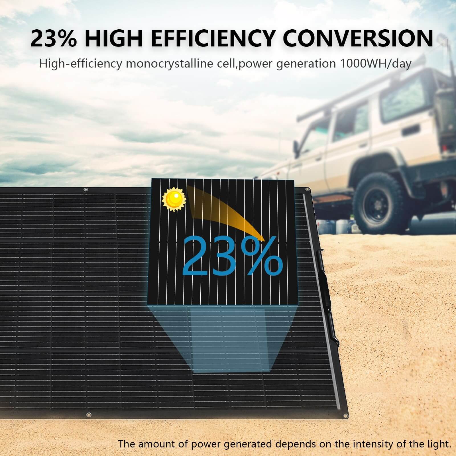 Xinpuguang 200W Monocrystalline Flexible Solar Panel