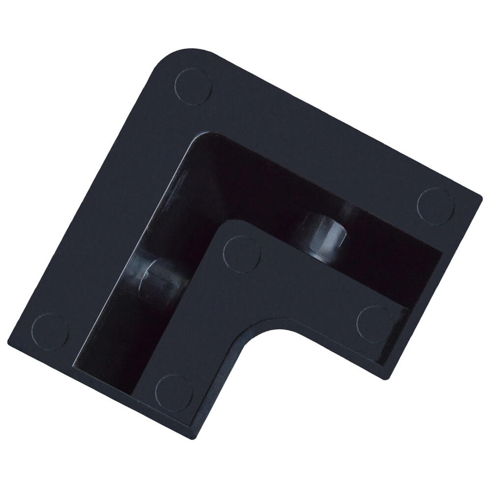 Solarparts black Lot ABS Solar Panel Mounting Bracket Kits