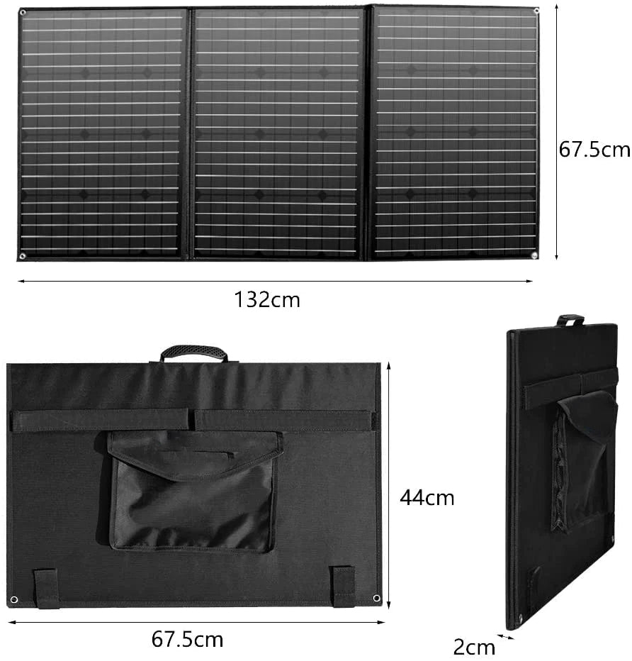 Xinpuguang Portable 150W off-grid Outdoors Camping RV Solar Panel