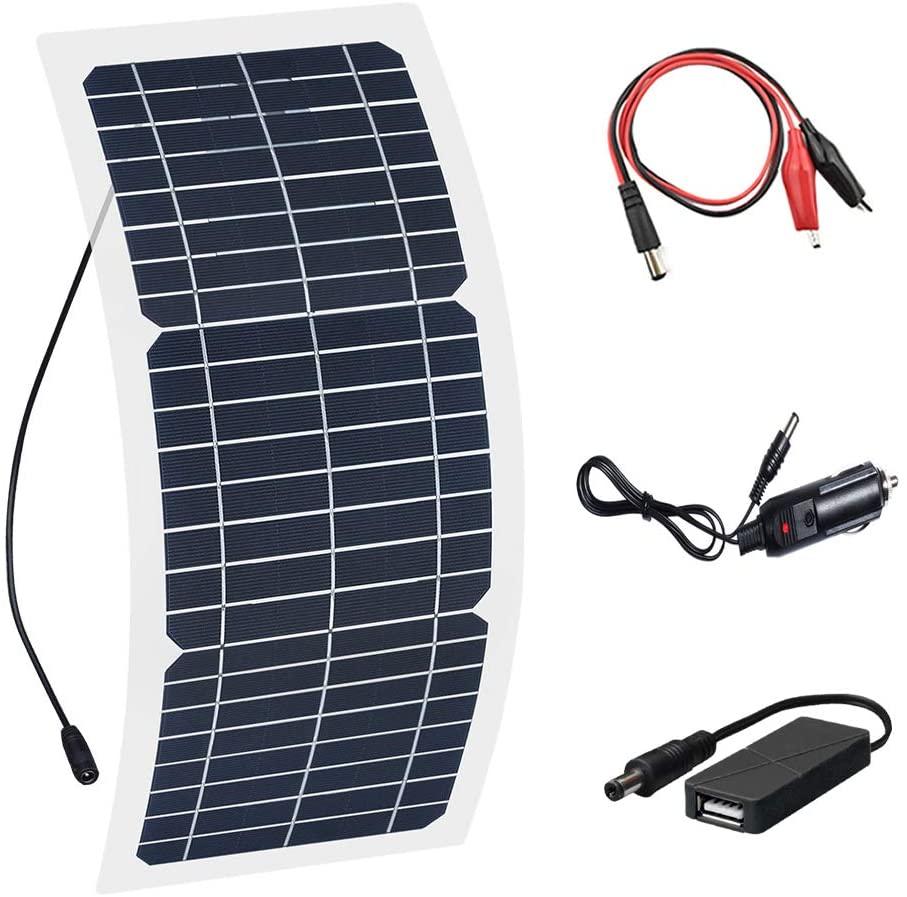 10W 12V Flexible Solar Panel kit
