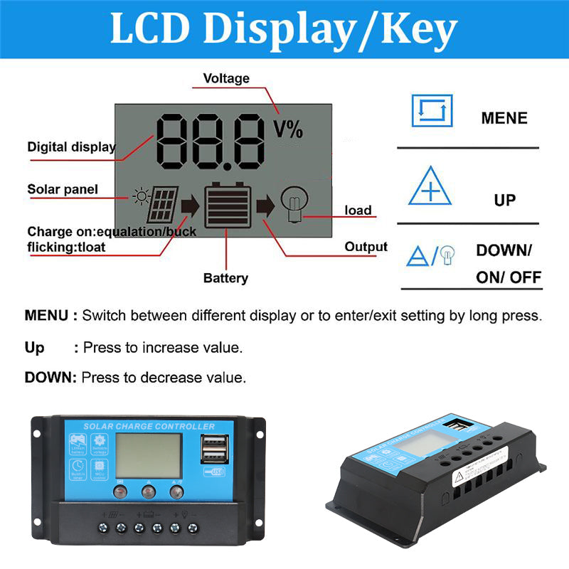 PWM Solar Charge Controller