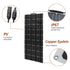 600W 24V Monocrystalline Flexible Solar Panel kit
