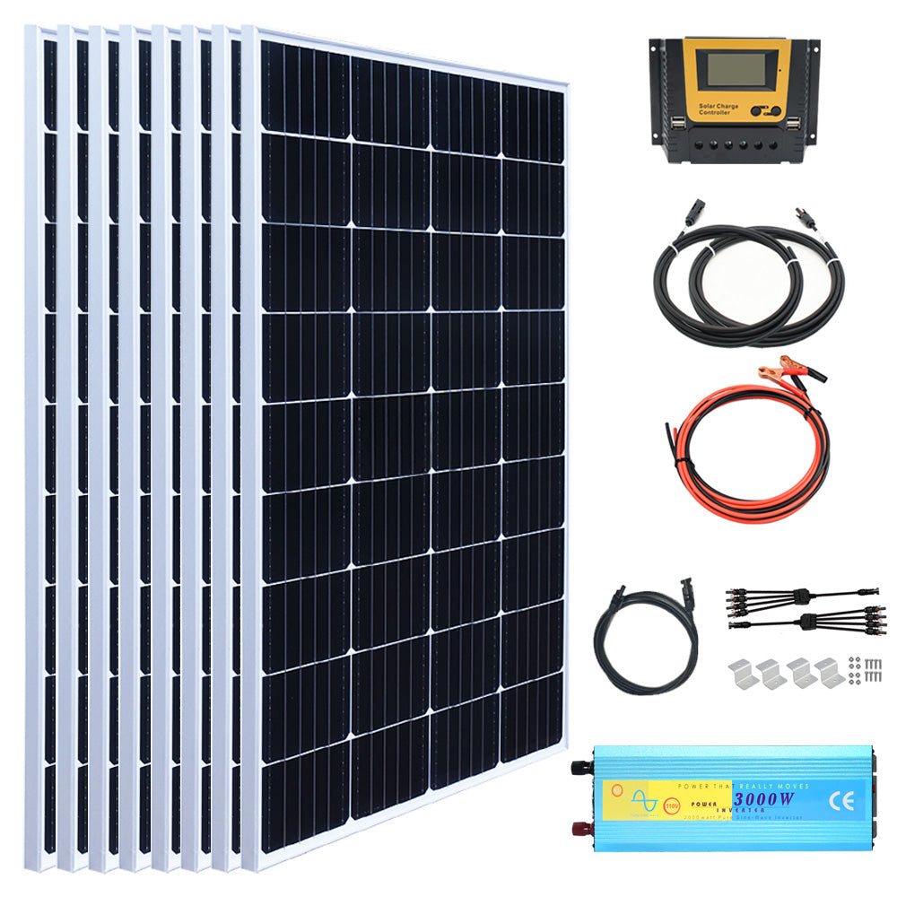Xinpuguang 1200W 24V Solar Panel Kit