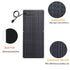 Xinpuguang 50W ETFE Semi-Flexible Solar Panel