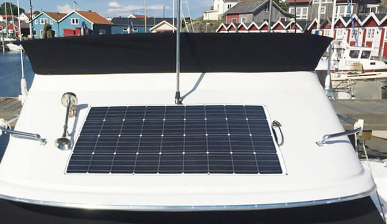 Solarparts flexible solar panel boat yacht solar kit 