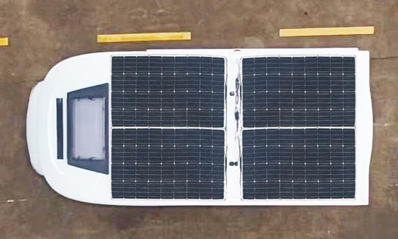 Solarparts flexible solar panel RV motorhome caravan solar kit