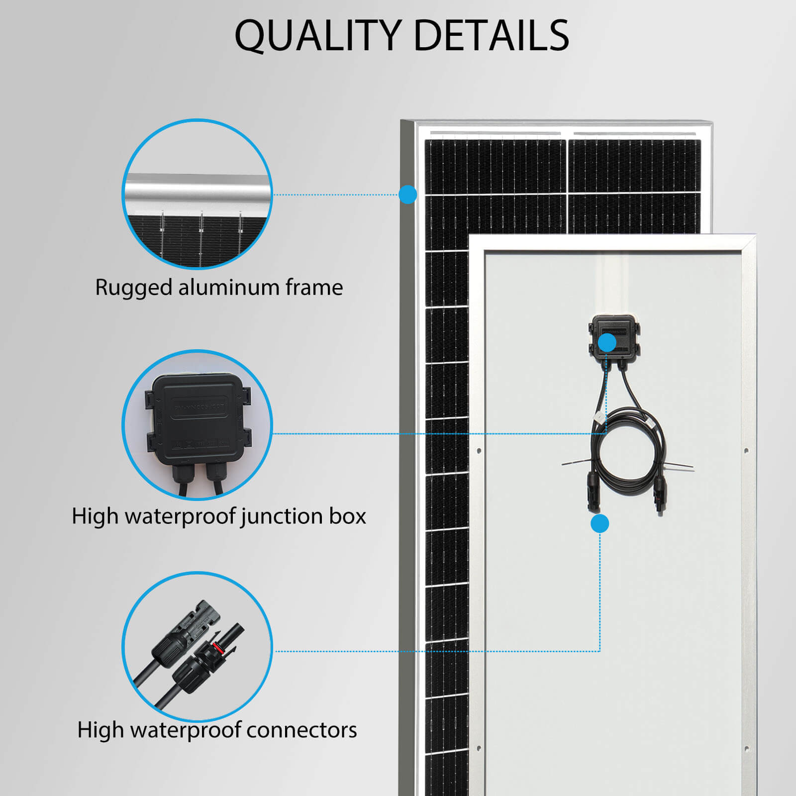 Xinpuguang 200W 12V  Solar Panel Kit