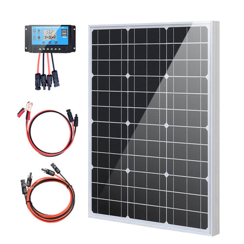 Kit de panel solar de 50 W fuera de la red Xinpuguang para patio trasero o barco RV 