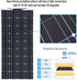 100W 12V Flexible Solar Panel kit Success 