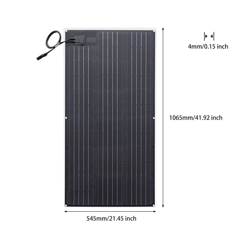 Xinpuguang 200W ETFE Semi-Flexible Solar Panel Kit