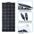 Solarparts 12Volt 100Watt  Monocrystalline flexible solar panels 